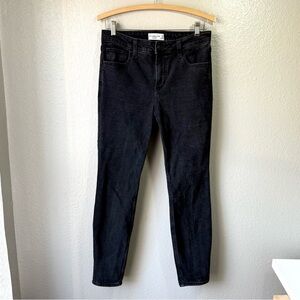 Abercrombie & Fitch Dark Black Skinny Jeans